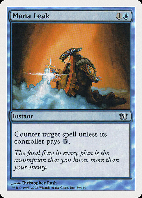 マナ漏出／Mana Leak - MTGフレーバーテキストwiki | Magic the